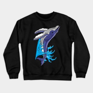 Whale Crewneck Sweatshirt